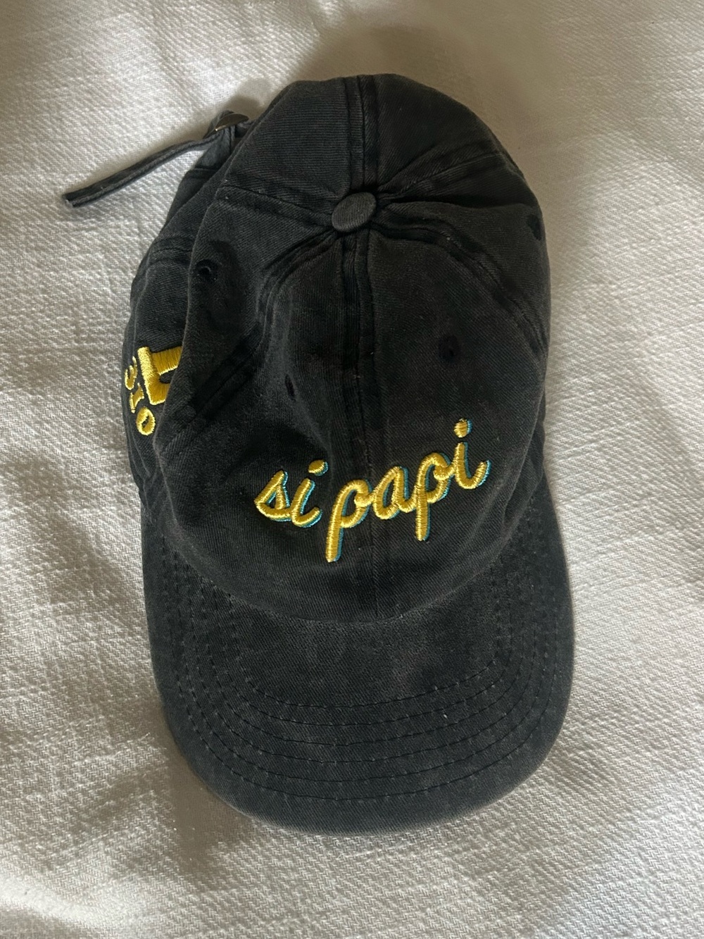 NEW LA based small brand ‘si papi' Embroidered Baseball Cap